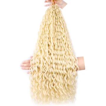 Water wave  Synthetic Hair Extension 24inch Ocean deep water Body Ombre Braiding bundle Hair Crochet Braids Hair