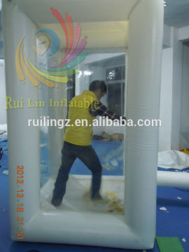 best pvc inflatable spray booth, cheap money booth, photo booth on sale