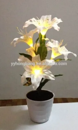 decorations flower light lily
