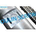 Produce Bausano MD72 Double Parallel Screw and Barrel for PVC Pipe, Sheet, Profile, Granulator Extruder