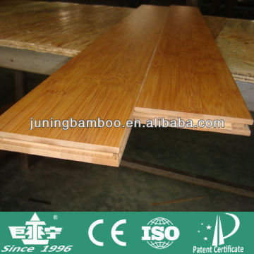 Horizontal carbonized solid bamboo floor