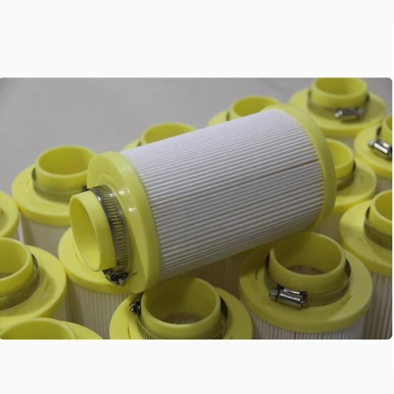 Vacuum loader dust filter cartridge pneumatic loader suction machine quick release respirator polyester non-woven cartridge (2)