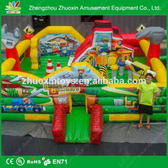 Popular Sized 15x15ft Inflatable Sesame Street Moonbounce