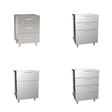 Stainless Steel Modular Kitchen Cabinets for Wholesale and Projects