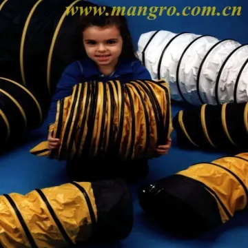 100% polyester waterproof pvc ventilating duct fabric, pvc coated fabric, pvc laminated fabric