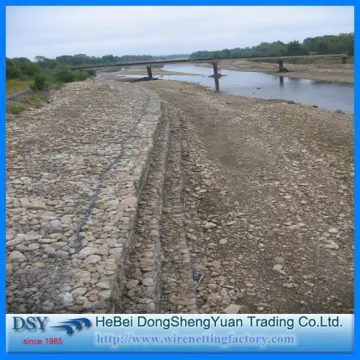 PVC Coated Gabion Baskets 2x1x1