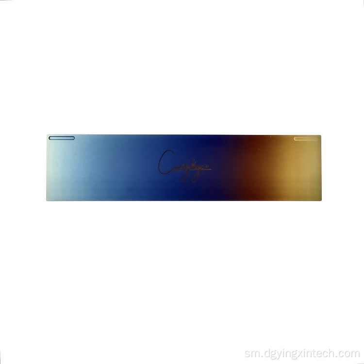 Keyboard mataupu 65 platgradint faamama alminizer alumini