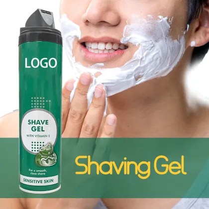 Private Label Sensitive Skin Shaving Gel & Foam for Men