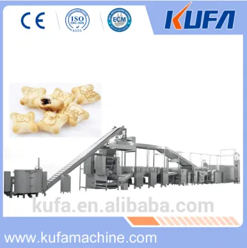 Automatic Bear chocolate filling biscuit machine