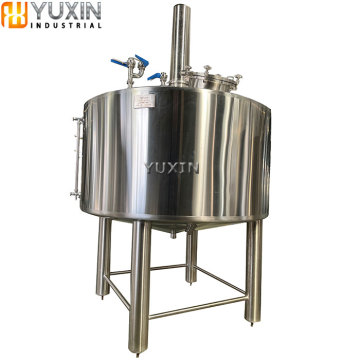 Stainless Steel Beer Mash Tun Lauter Tun Brew Kettle - 500L to 5000L for Distillery Equipment