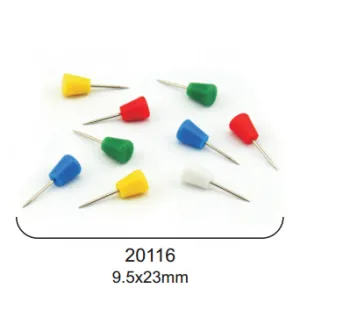 20116 colorful push pins and paper pins