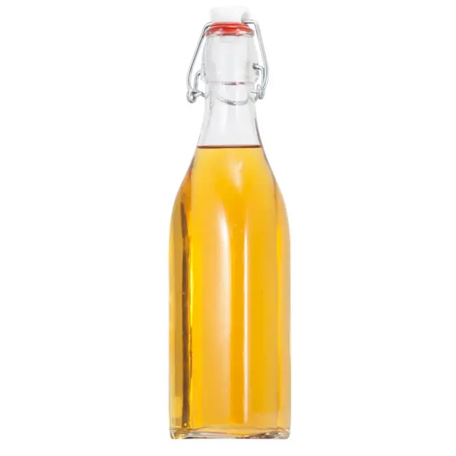 750ml Square Beverage Bottle Swing Top2 Png