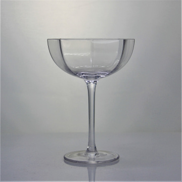 Special Multifaced Crystal Coupe Cocktail Champagne Glasses