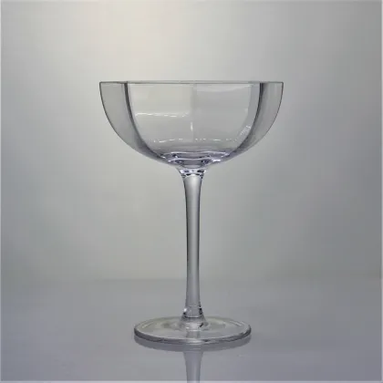 Special Multifaced Crystal Coupe Cocktail Champagne Glasses