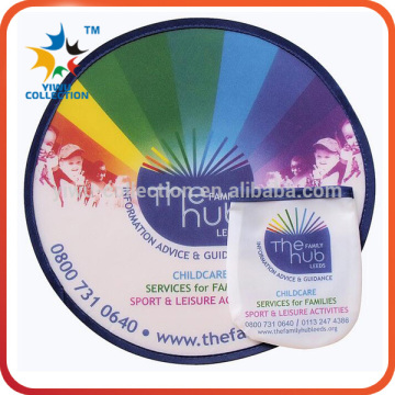 Customized Latest design promotion nylon handle foldable Fan
