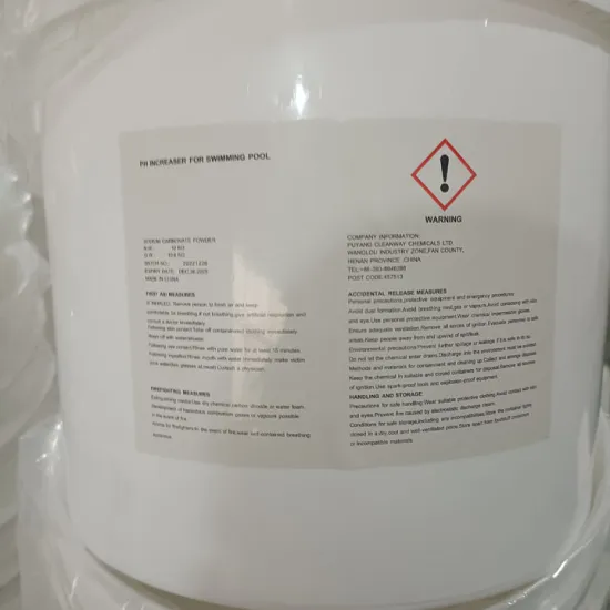 Swimming Pool pH Increaser Soda Ash