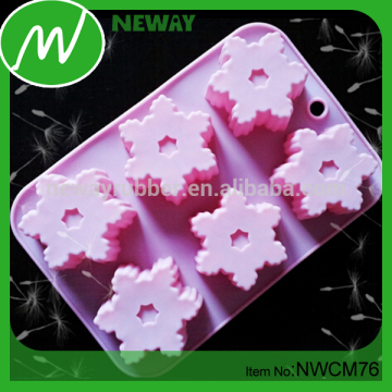 Flexible & Durable Snow Design FDA Silicone Molds