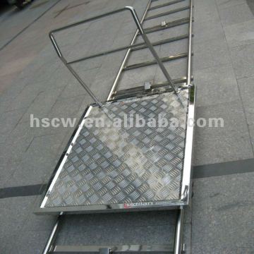 stainless steel track dolly