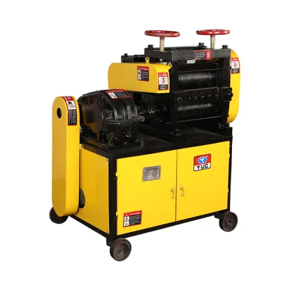 4-12mm scrap rebar straightening machine, bar/iron straightening machine