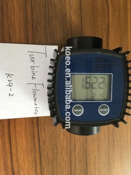 Female Thread 1'' Digital LCD Fuel Dispenser Vegetable Oil Flow Meter