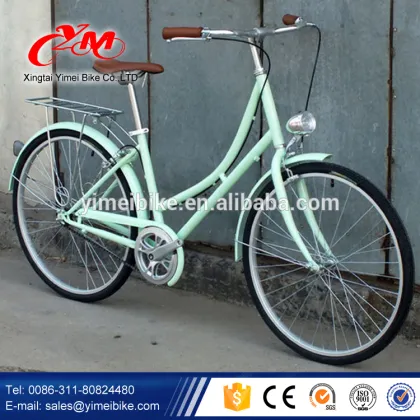24" old fashioned women city bike for sale, classic vintage city bicycle