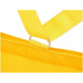 Yellow Cartoon Plush Canvas Nylon Study Bag