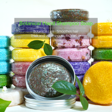 Wholesale Private Label Vegan Natural Charcoal Ginger Polygonum Hair Regrowth Shampoo Soap Bar