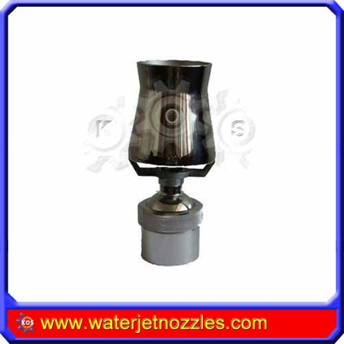 Adjustablestainless keluli ais Menara air pancut muncung, muncung Cedar