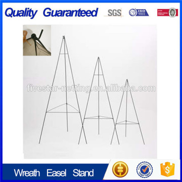 Green Wire Easel tripod folding stand