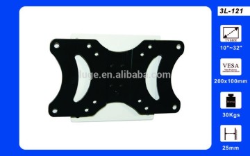 White and black TV fixing bracket