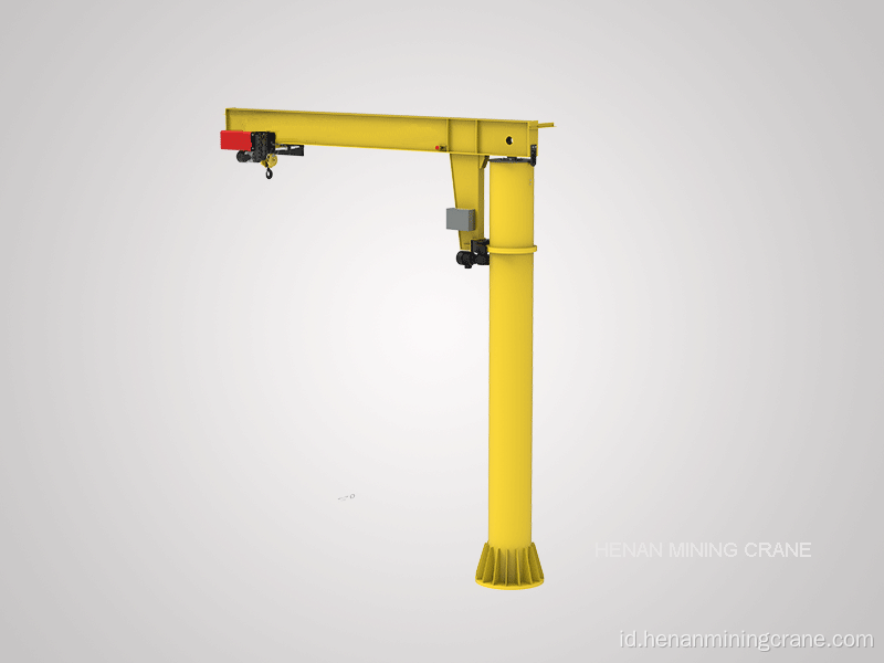 Pedestal Fixed Swing Pillar Jib Crane