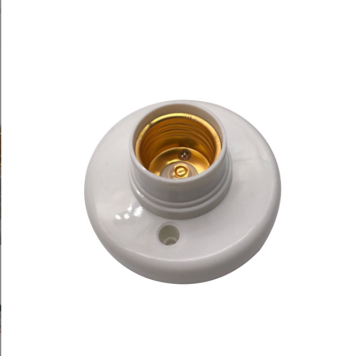 Affordable Round Plastic E27 Lamp Holder Socket