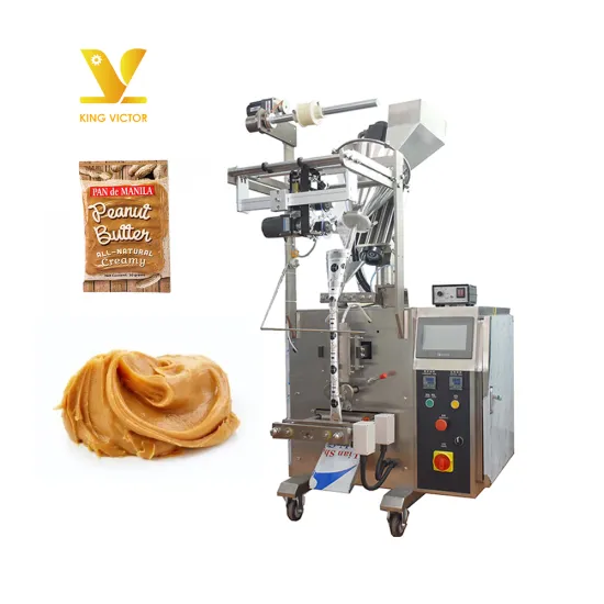 Multi-Function Side-Sealed Back-Sealed Sachet Packaging Machine for Peanut Butter Thick Sauce