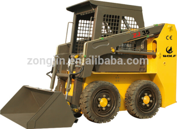 Qingdao Zongjin WOLF ZJ35 skid steer loader for farm equipment in Europe