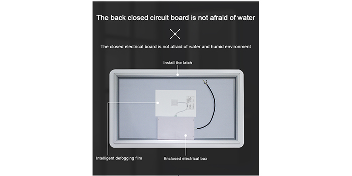 smart led mirror bathroom