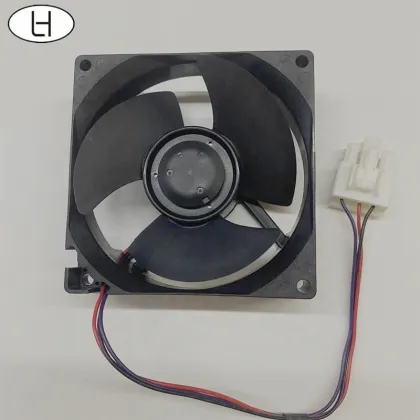 Popular 12V DC Axial Flow Cooling Fan with Nidec Shaded Pole Motor: Ideal Refrigerator Spare Part