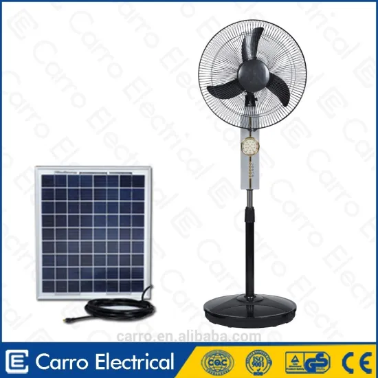 Carro Electrical 16inch 12v 15w solar powered electric fan DC-12V16K
