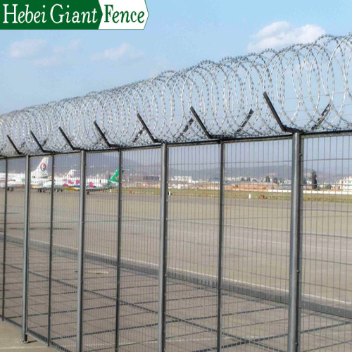 河北省巨大なホット販売PVC被覆空港フェンス