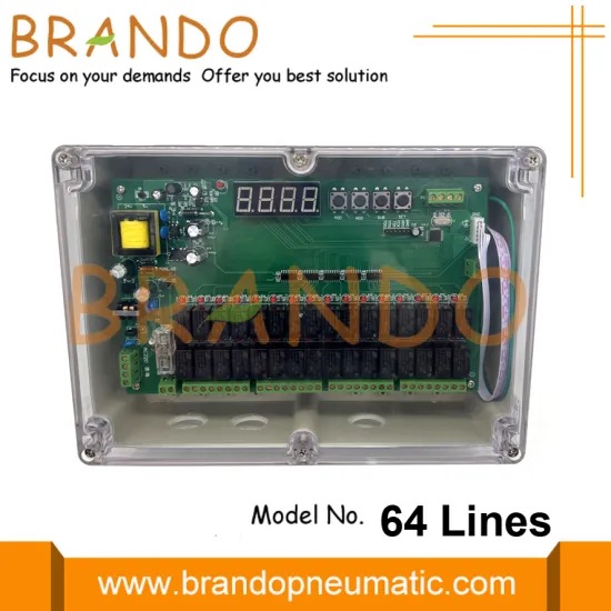 64 Line Pulse Jet Valve Sequential Timer Controller