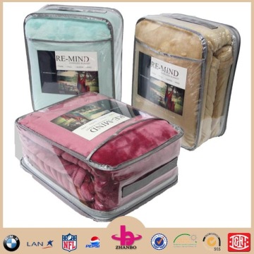 Solid Plush 200cm x 150cm Single Color Flannel Blanket