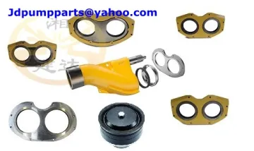 S valve for Putzmeister concrete pump parts