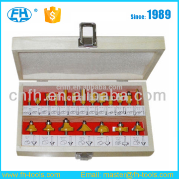 wooden case packing 20pcs Mixed Woodworking Router Bit set