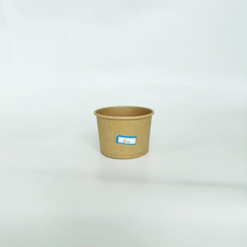 8oz mangkuk sup kertas kraft