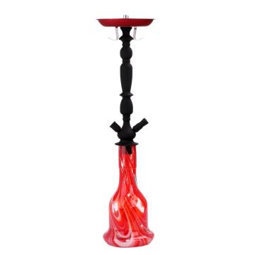 Fashion Egyptian Hookah With Black Stem With Hose Holder