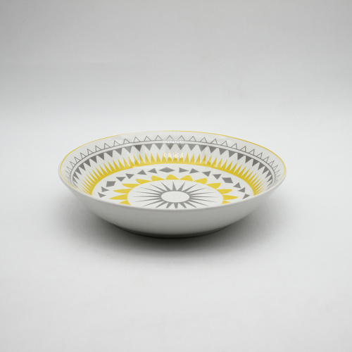Tigela de cerâmica de porcelana de estilo japonês para casa