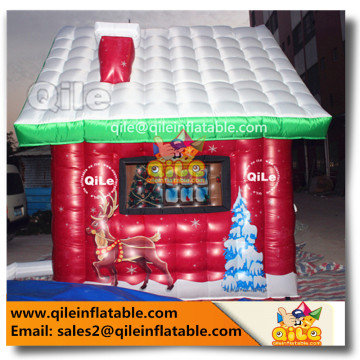 commercial Christmas Inflatable house Decoration Supplies Tent Ornaments with cheap price