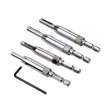Hex Shank Self-Centering Bit for Woodworking Hinges: Door, Window, Cabinet