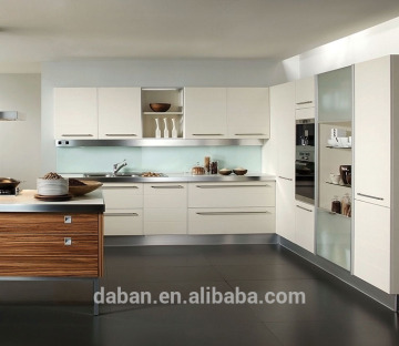 China factory wholesale high gloss plywood painting white kitchen cabinet online