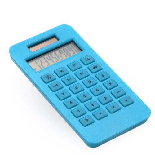 Eco Friendly 10 Digit Dual Power Pocket Calculator