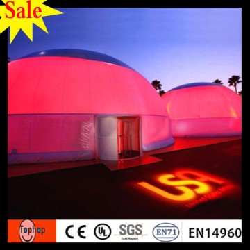 2017 new desing!inflatable disco dome tent for outdoor party show